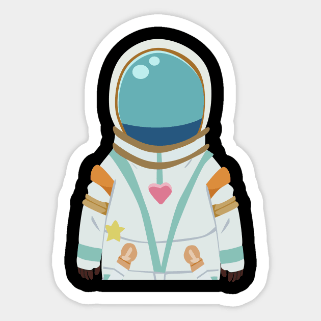 Adachi to Shimamura - Space Suit Girl Yashiro Ver.2 Sticker by Dokey4Artist